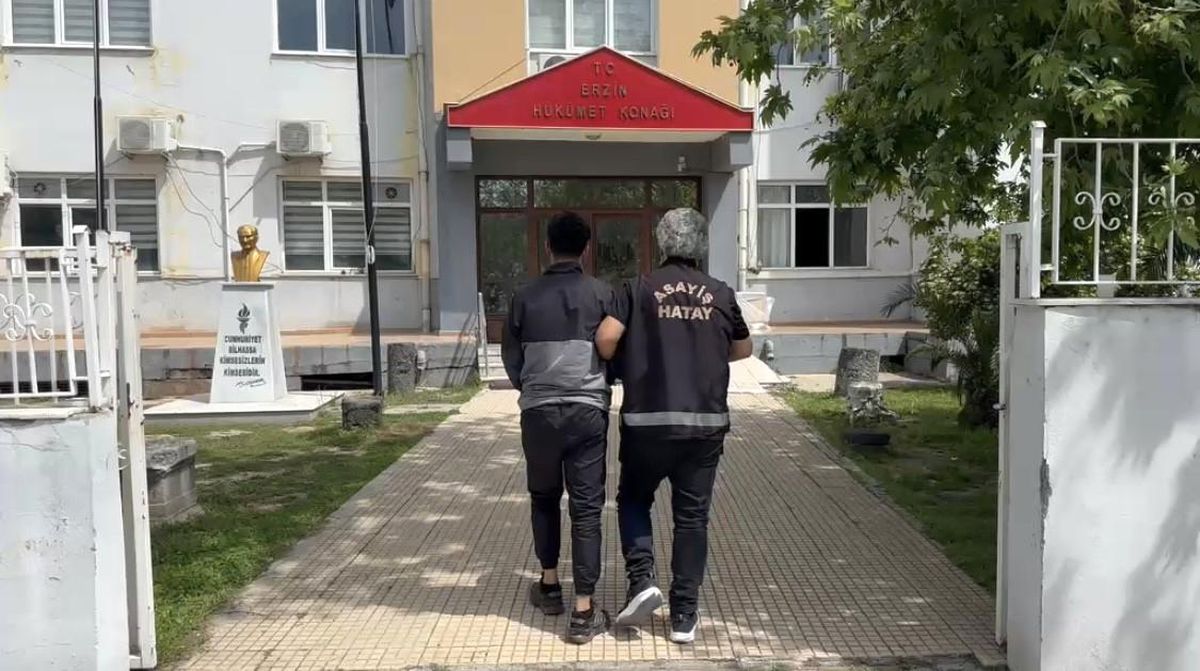 Erzin'de 4 yıl 6 ay hapis cezasıyla aranan firari yakalandı