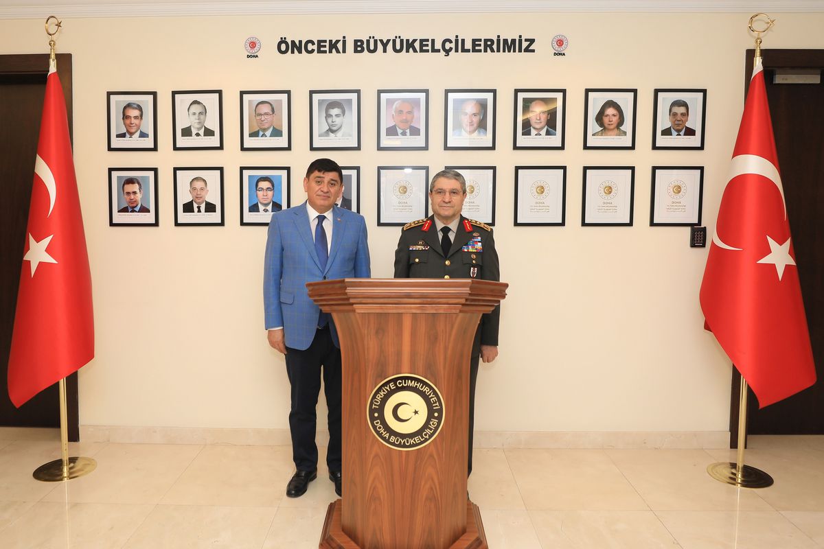 Orgeneral Selçuk Bayraktaroğlu, Katar'ın başkenti Doha'ya resmi ziyaret gerçekleştirdi