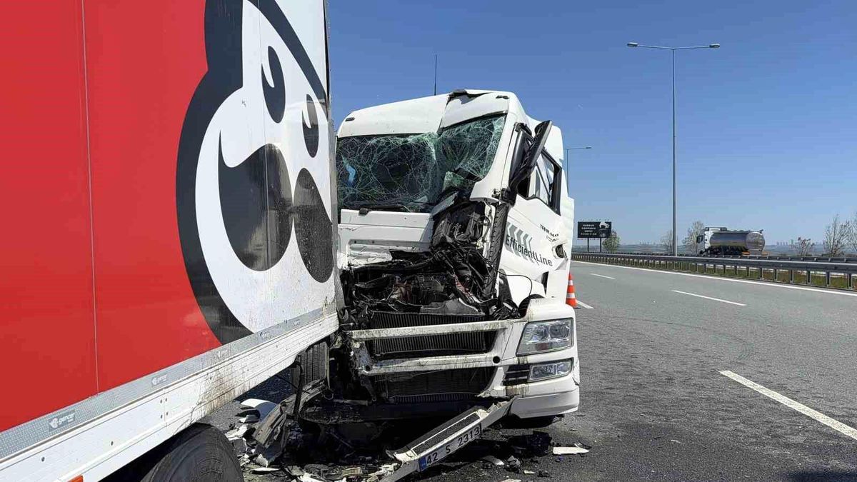 Kuzey Marmara Otoyolu'nda zincirleme kaza: 1 yaralı