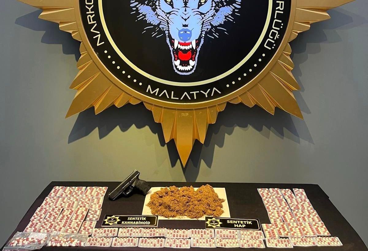Malatya'da torbacı operasyonu: 5 tutuklama