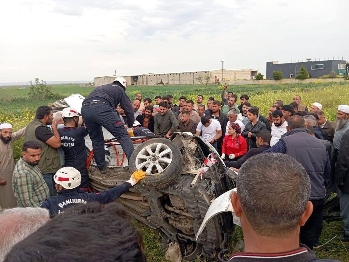 Şanlıurfa'da trafik kazası: 2 ölü, 2 yaralı