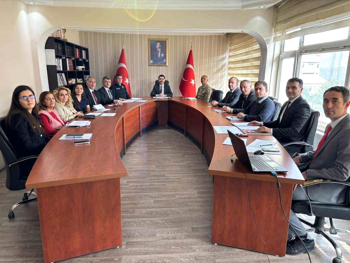 Susuz'da Kurum Amirleri Toplantısı düzenlendi
