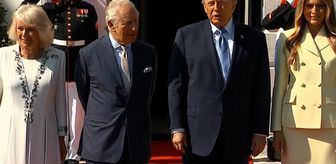 Trump, Beyaz Saray'da İngiltere Kraliyetini ağırladı