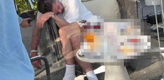 Yıldız futbolcuyu daha önce böyle görmediniz! İçip içip bayıldı