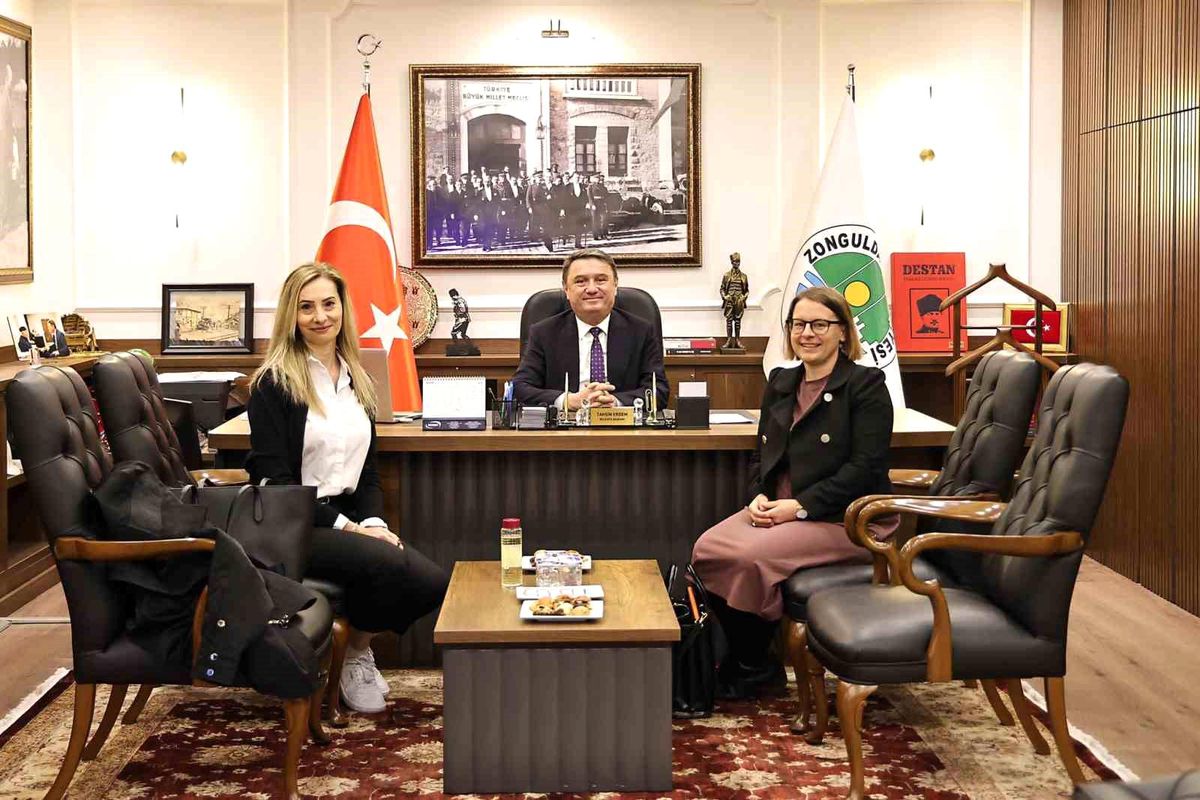 Alman başkatipten Başkan Erdem'e ziyaret