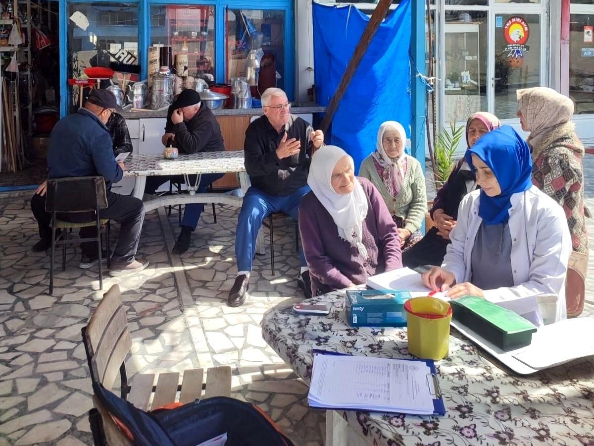 Bartın'da 7 köyde mobil sağlık taraması