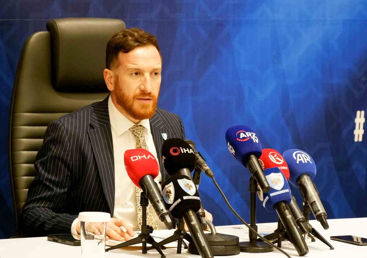 Erzurumspor Başkanı Dal: 'Erzurum'un zorluğu hava değil, sahadaki mücadeleden kaynaklanacak'