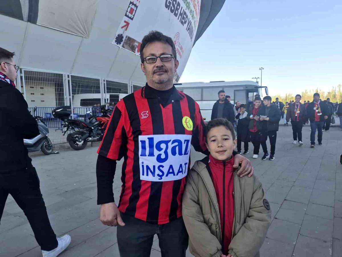 Eskişehirspor taraftarı Balıkesirspor maçı için heyecanlı