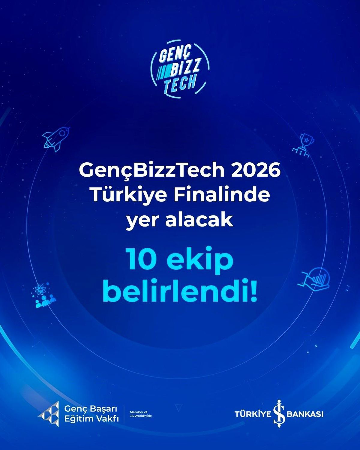 GençBizzTech 2026'da finale çıkacak 10 lise girişimi belli oldu