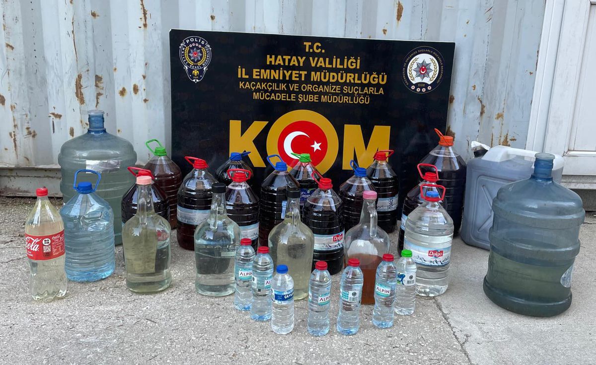 Hatay’da narkotik operasyonları: çok sayıda tutuklama