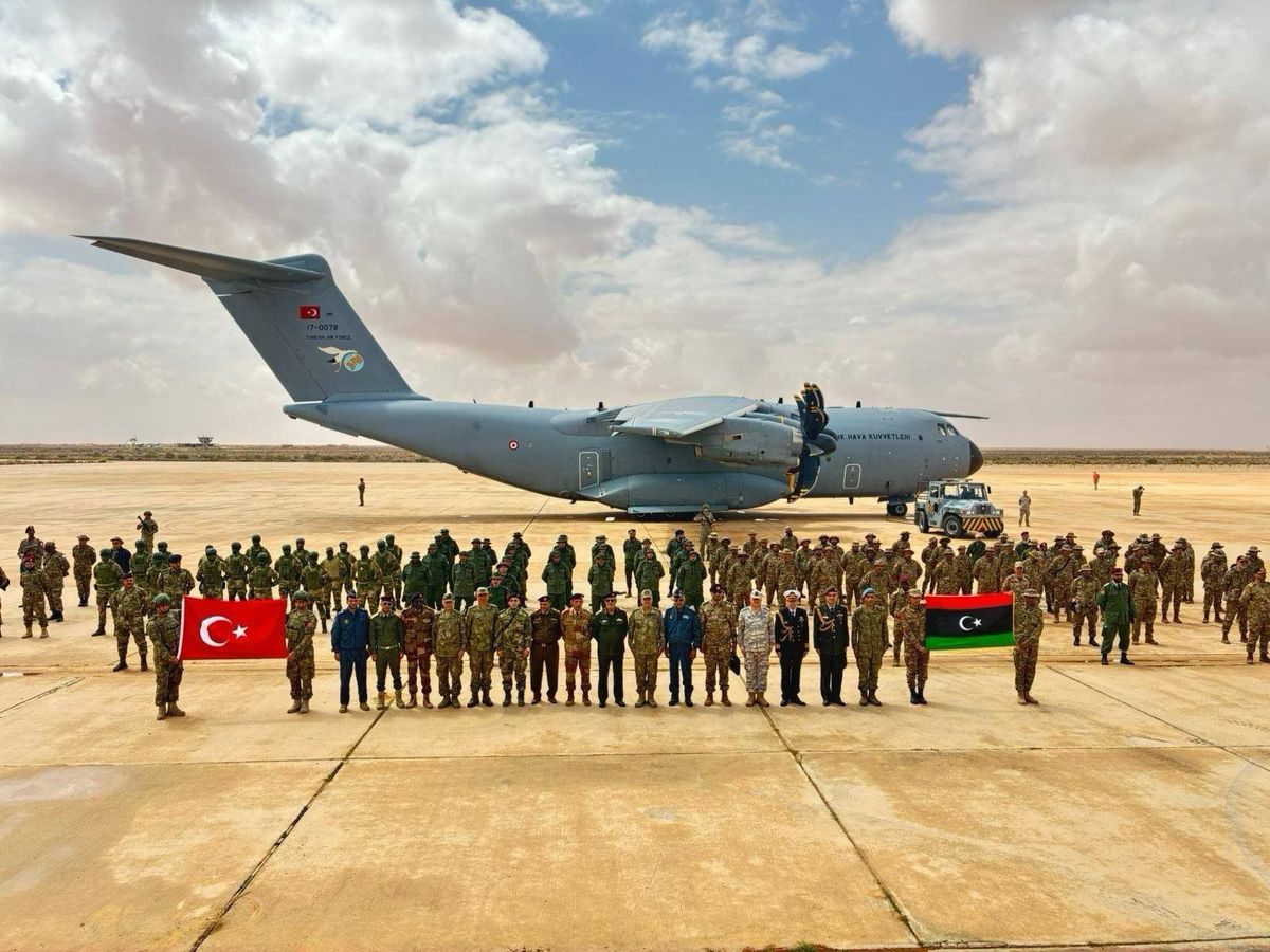 Libya askeri personeli Efes-2026 Tatbikatı'na katılmak için Türkiye'ye geldi