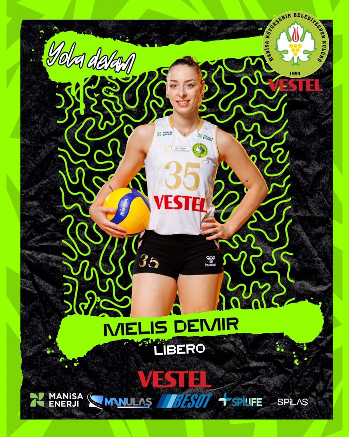 Manisa filesinde Melis kaldı