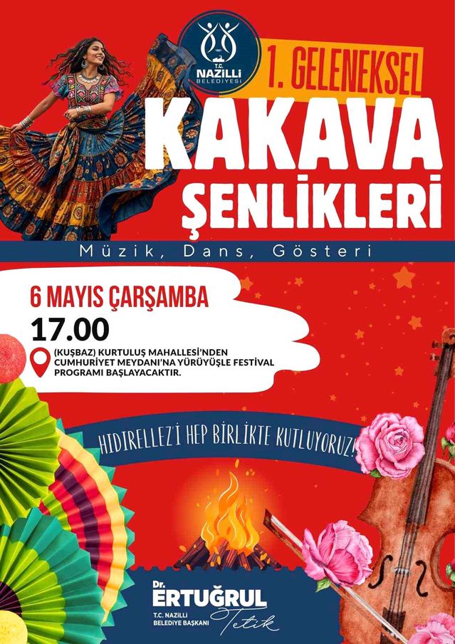 Nazilli Belediyesi 1. Geleneksel Kakava Şenlikleri başlıyor