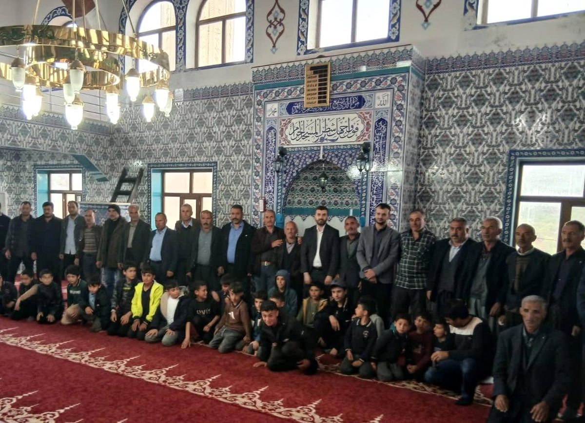 Çermik'te mevlit programı düzenledi