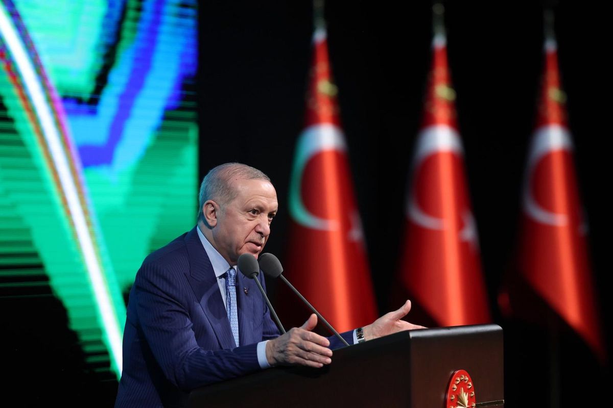Cumhurbaşkanı Erdoğan: 'Medeni denilen dünyanın üç maymunu oynadığı bu imtihan günlerinde kundaktaki bebek...