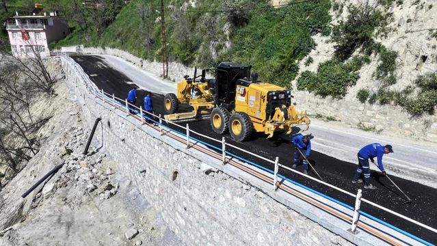 Denizli Büyükşehir'den Babadağ'da ulaşım yatırımı