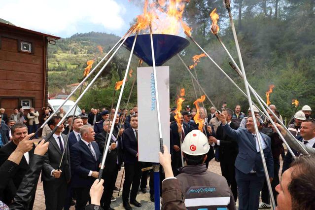 Dikmen’de doğalgaz sevinci