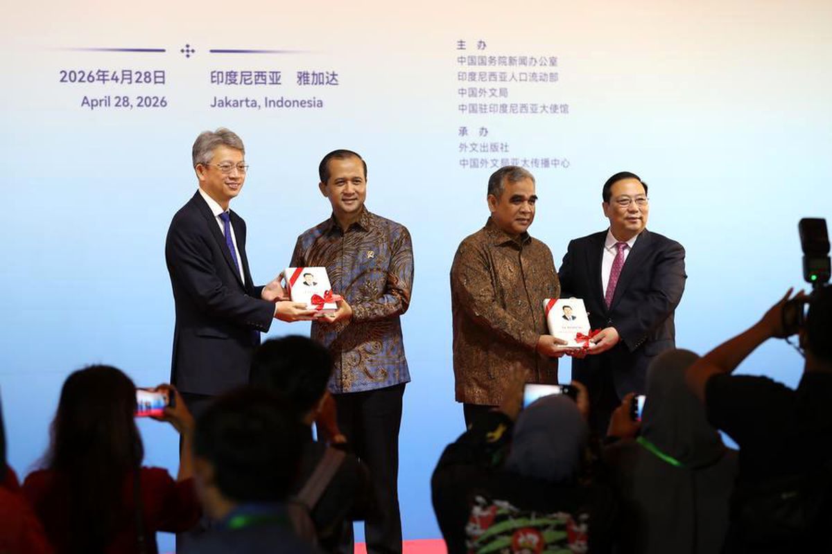Endonezya'da "Xi Jinping: Çin'in Yönetimi" Kitabının 5. Cildinin İngilizce Baskısı Tanıtıldı
