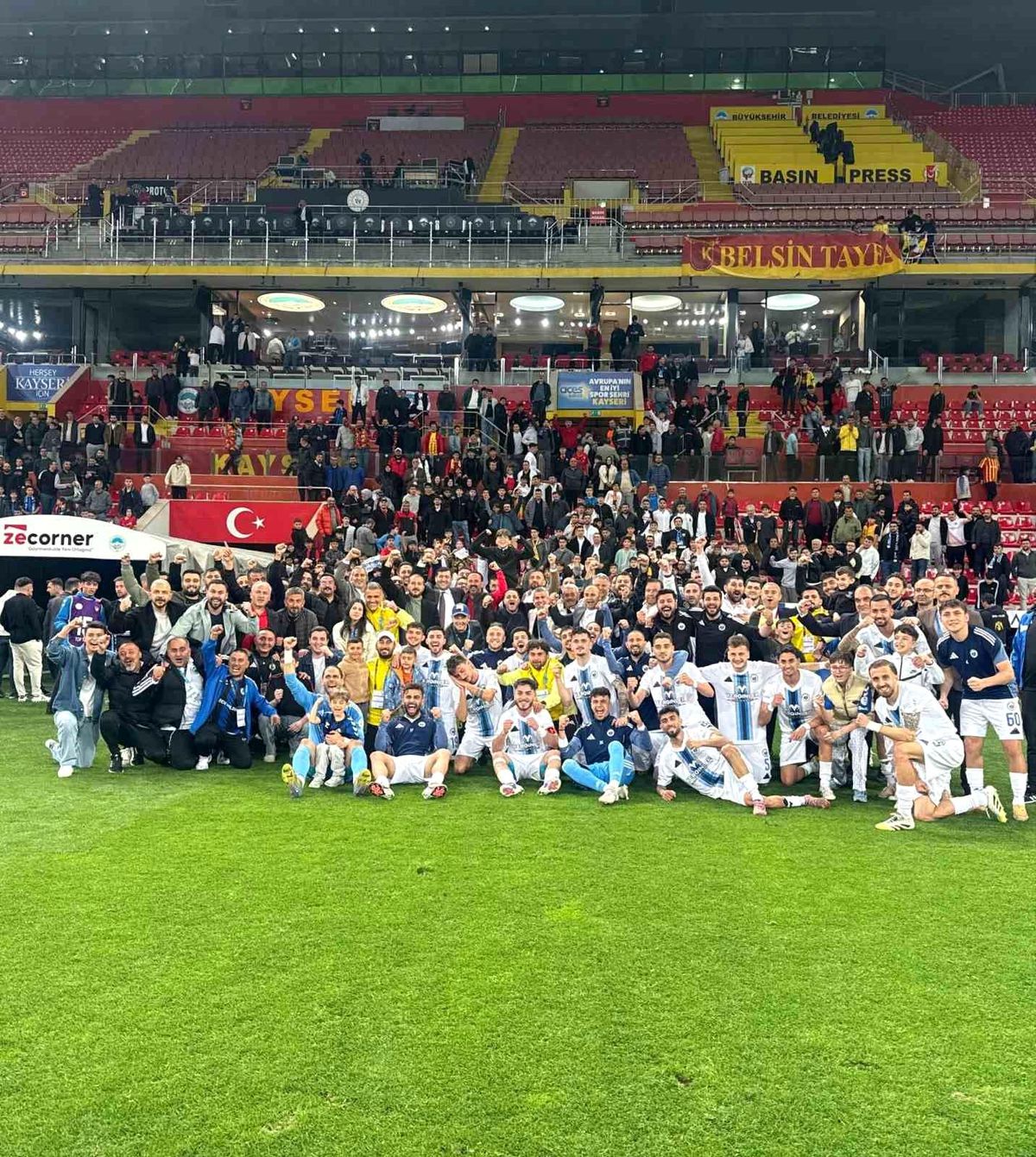 Erciyes 38 FK Başkanı Ahmet Dirgenali: "Şampiyonluk yaşamak istiyoruz"