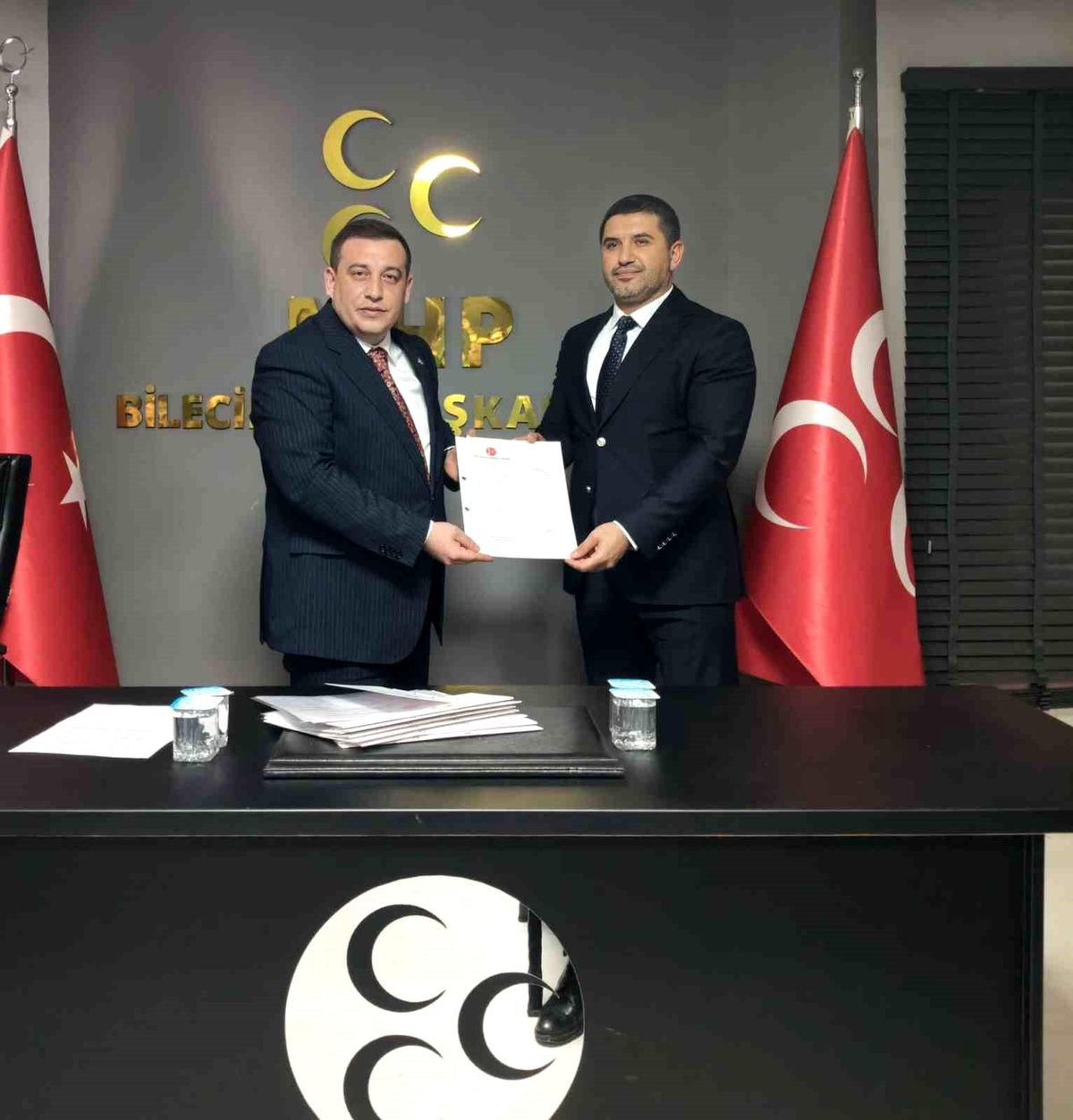 MHP Bozüyük İlçe Başkanlığına Mümin Gün atandı