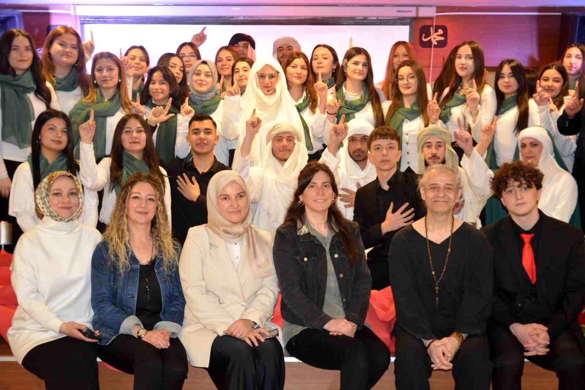 Ordu'da öğrencilerin Mevlid-i Nebi coşkusu