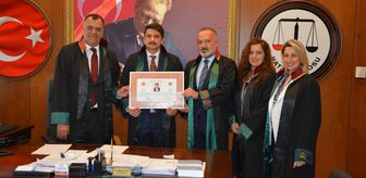 Resul Yıldırım avukatlık ruhsatını aldı