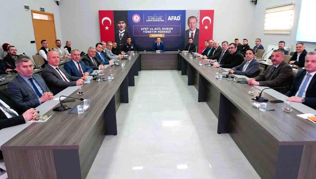 Samsun'da afet hazırlığında iki kritik başlık: Enerji ve veri yönetimi masada