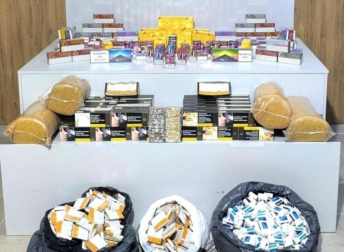 Samsun'da binlerce makaron ve kaçak ürün ele geçirildi