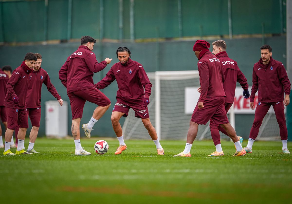Trabzonspor'da Göztepe maçı hazırlıkları başladı