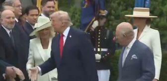 Trump yine Protokol tanımadı: Kraliçe II. Elizabeth’ten sonra Camilla’ya da saygısızlık yaptı