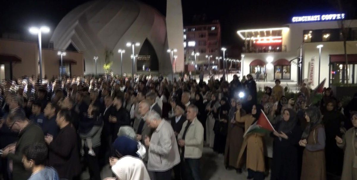 Adıyaman'da Sumud Filosu'na yapılan saldırı kınandı