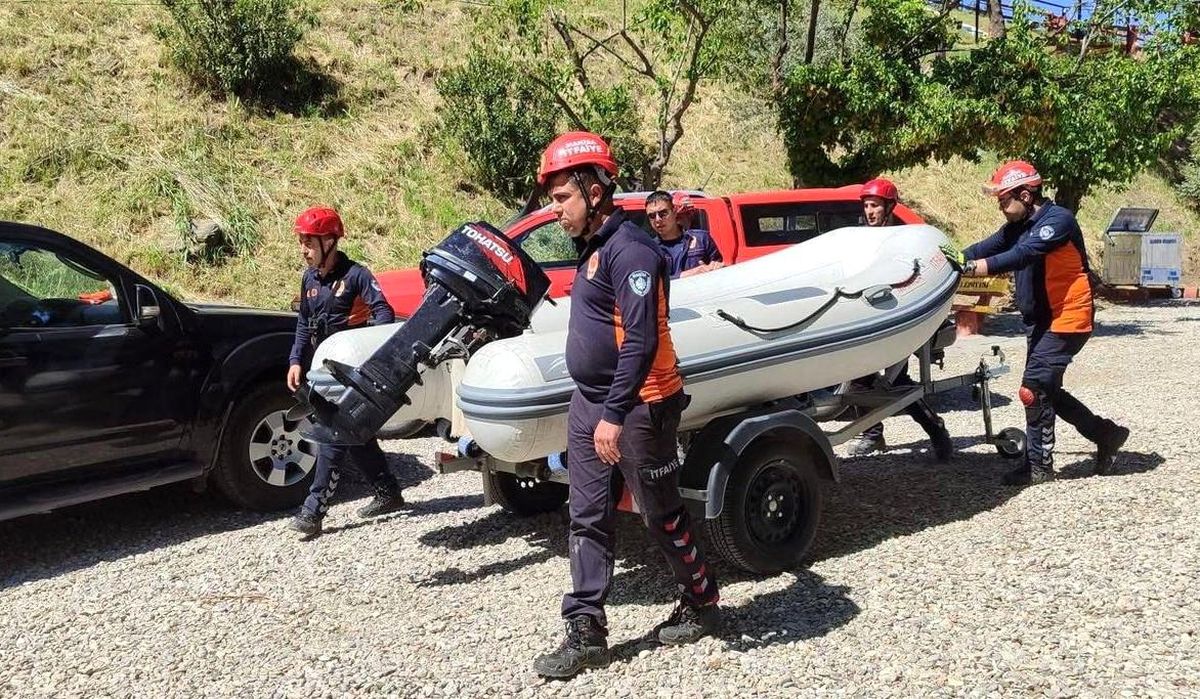 Manisa'da baraj patlaması tatbikatı yapıldı