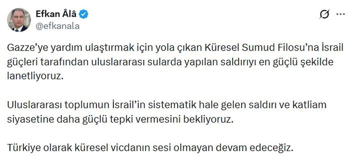 AK Parti'li Ala: Uluslararası toplumun İsrail'in katliam siyasetine daha güçlü tepki vermesini bekliyoruz