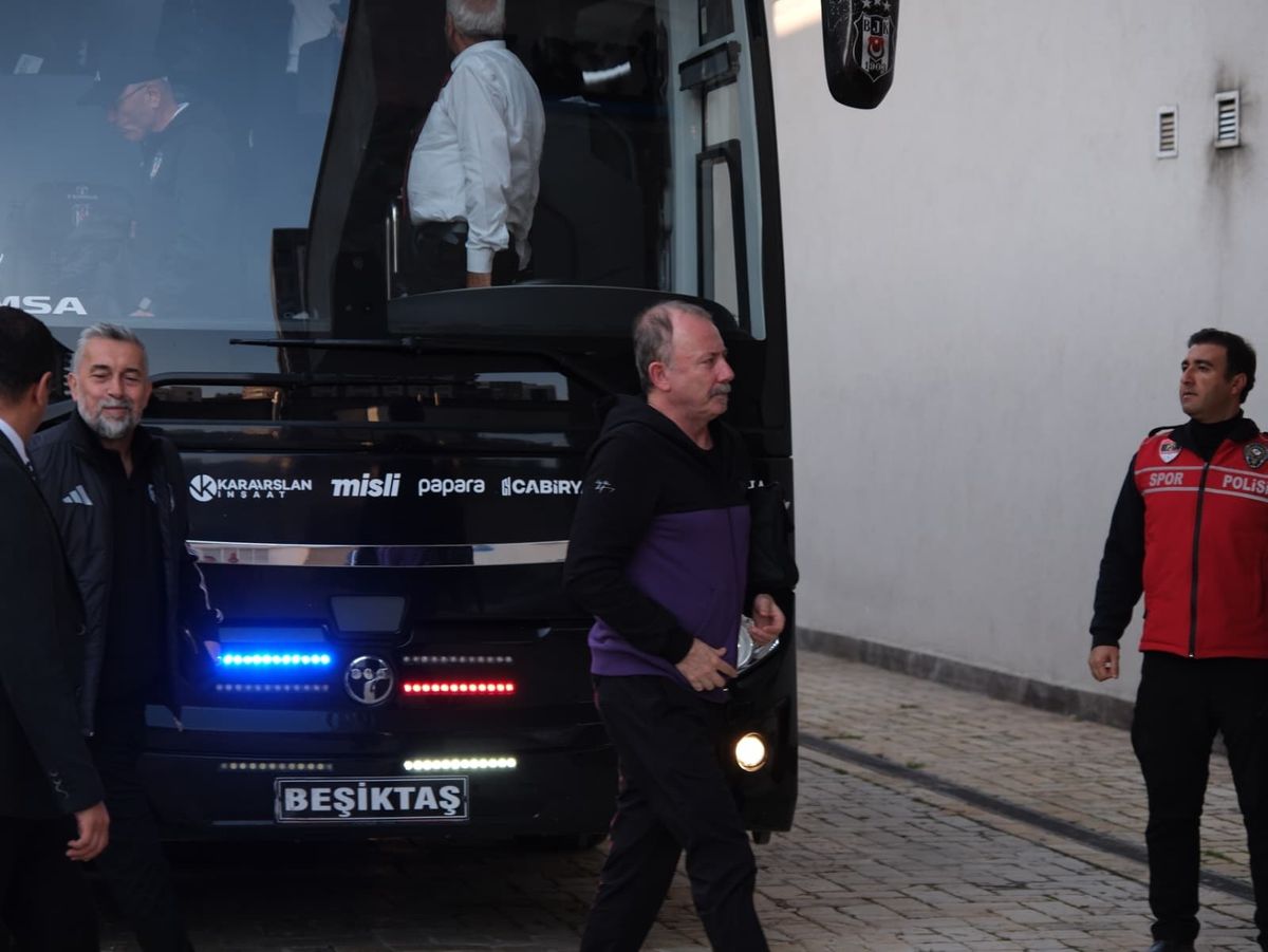 Beşiktaş kafilesi, Gaziantep'e geldi