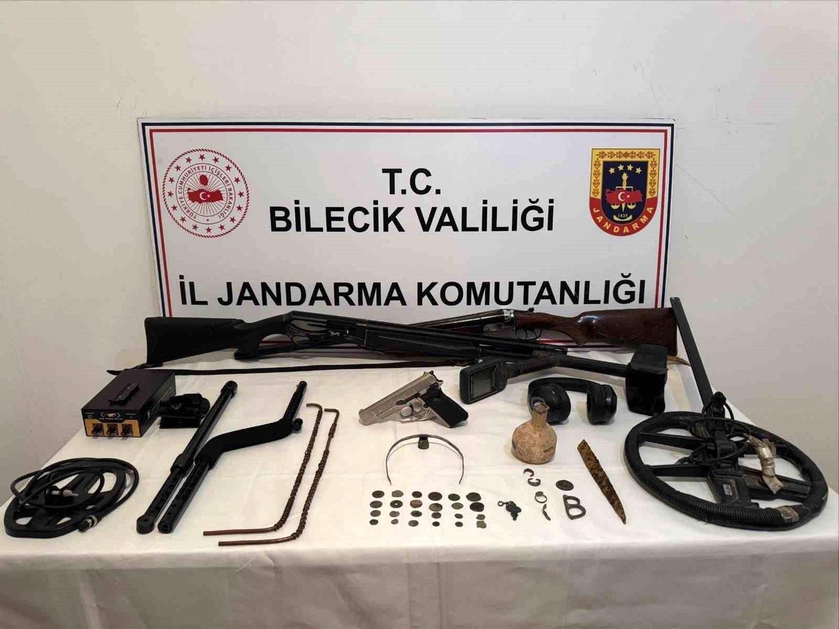 Bilecik'te tarihi eser kaçakçılığına darbe