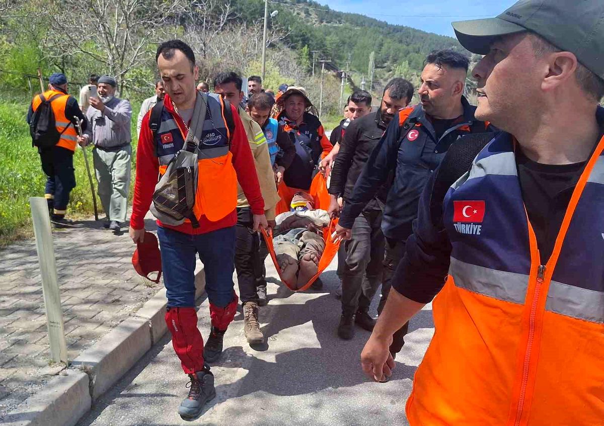 Çorum'da kaybolan yaşlı adam 2 gün sonra dağda uyurken bulundu