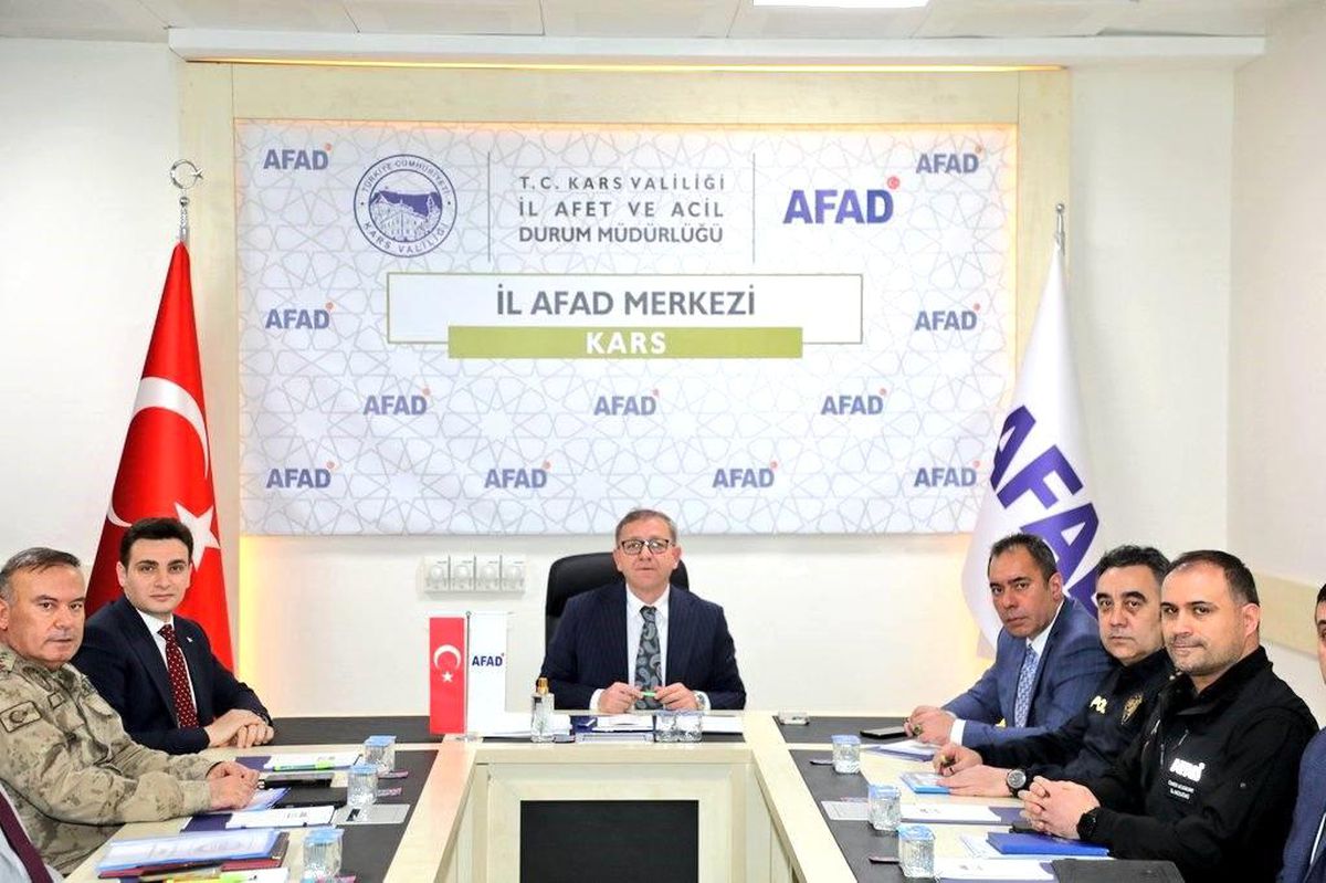 Kars'ta afetlere karşı hazırlık masaya yatırıldı
