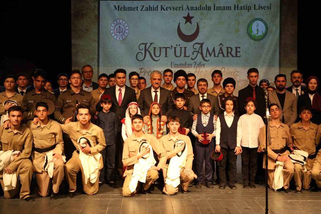 'Kayıtlara Geçen Son Zafer: Kut'ül Amare' gösterisi büyük beğeni aldı
