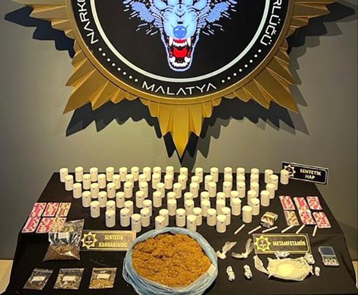 Malatya'da uyuşturucu operasyonu: 11 gözaltı