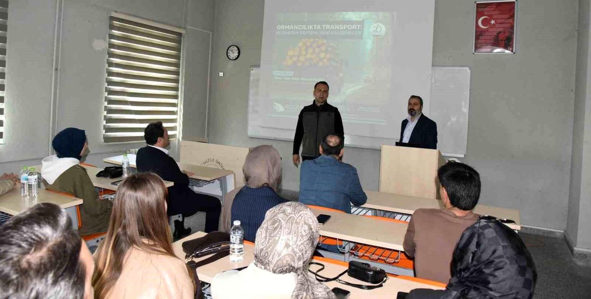 Mesleki gelişmeleri sahadan gelen uzmanlar anlattı