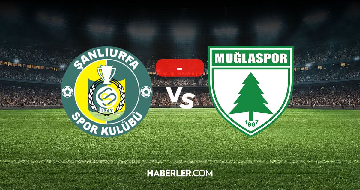 Şanlıurfaspor Muğlaspor maçı kaç kaç? MAÇ SONUCU! Şanlıurfaspor Muğlaspor golleri kim attı, canlı maç anla...