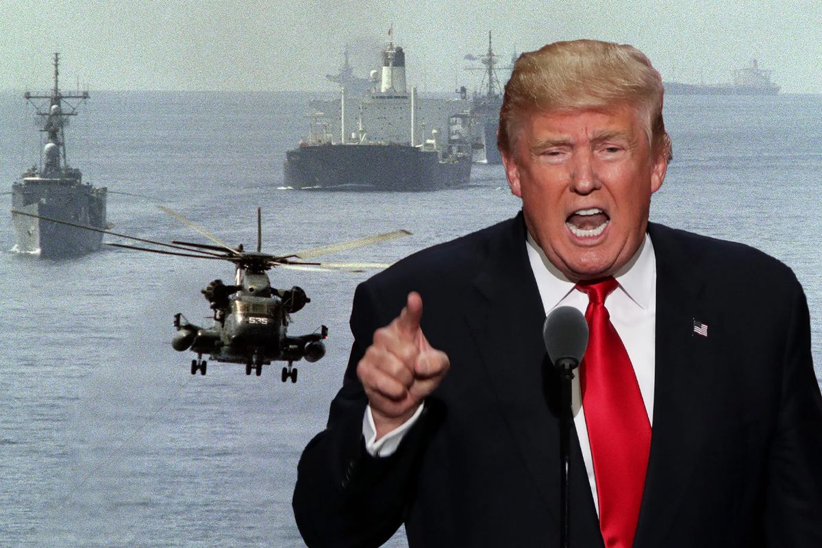 Trump resti çekti: İran'a yönelik deniz ablukası aylarca sürebilir