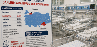 Türkiye’nin bebek haritası açıklandı: Şanlıurfa ikinci sırada