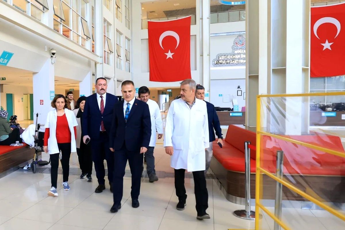 Vali Akbıyık'tan Muğla Eğitim ve Araştırma Hastanesi'nde denetim