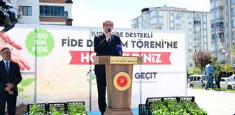 Yeşilyurt’ta çiftçiye 300 bin fide desteği