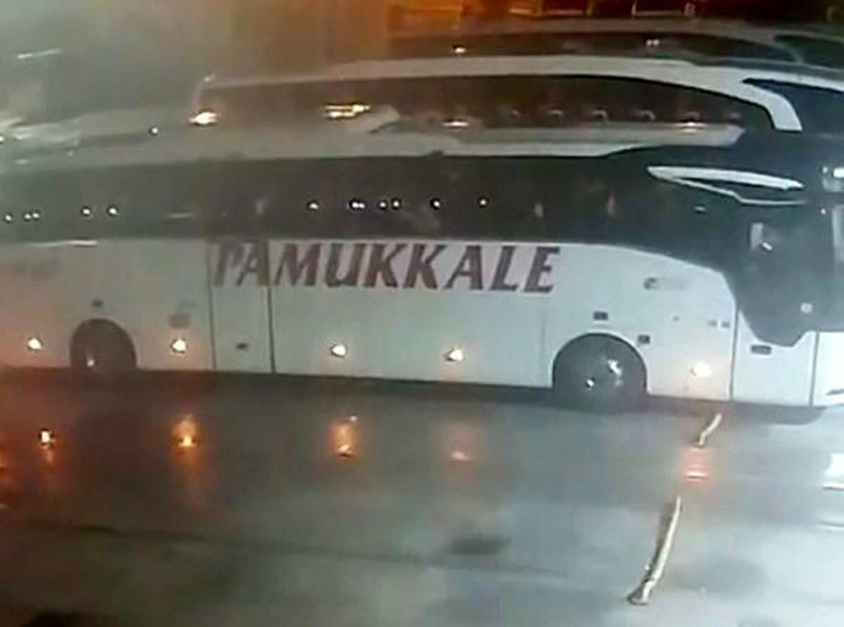 3 kişinin öldüğü kazada otobüsün Tekirdağ'da otogardan çıkış anına ait görüntüler ortaya çıktı