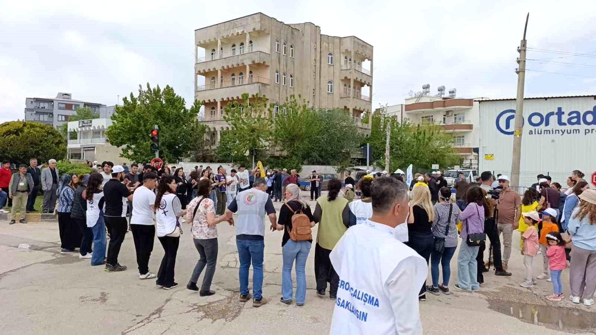 Adıyaman'da 1 Mayıs Emek ve Dayanışma Günü etkinliği düzenlendi