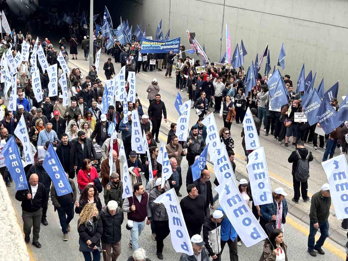 Ankara'da emekçiler 1 Mayıs'ı kutladı