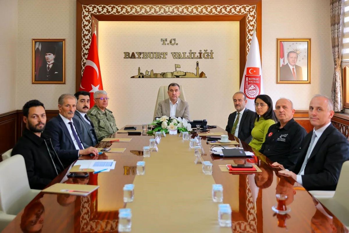 Bayburt'ta sığınakların kapasitesi ve ihtiyaçları değerlendirildi