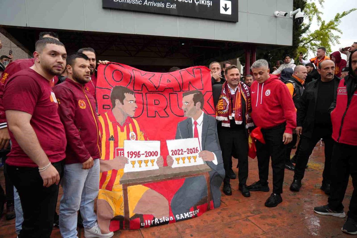 Galatasaray, Samsun'a geldi